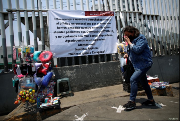 México y EEUU entre los países con más casos de Covid-19 en 24 horas