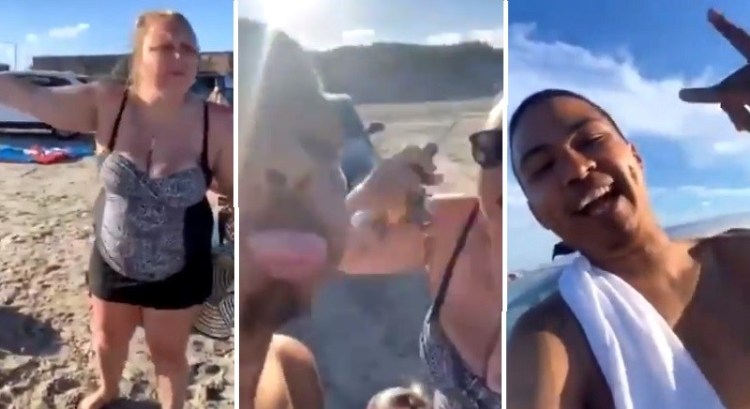 "Ora cuerpo de cuche", responde michoacano a mujer racista en playa de California