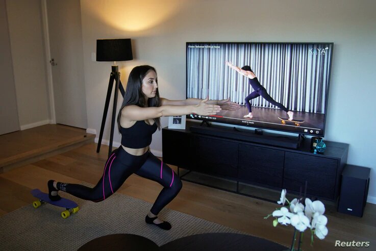 Miles de usuarios optan por Daily Yoga para realizar sus rutinas de ejercicio. Foto: Reuters