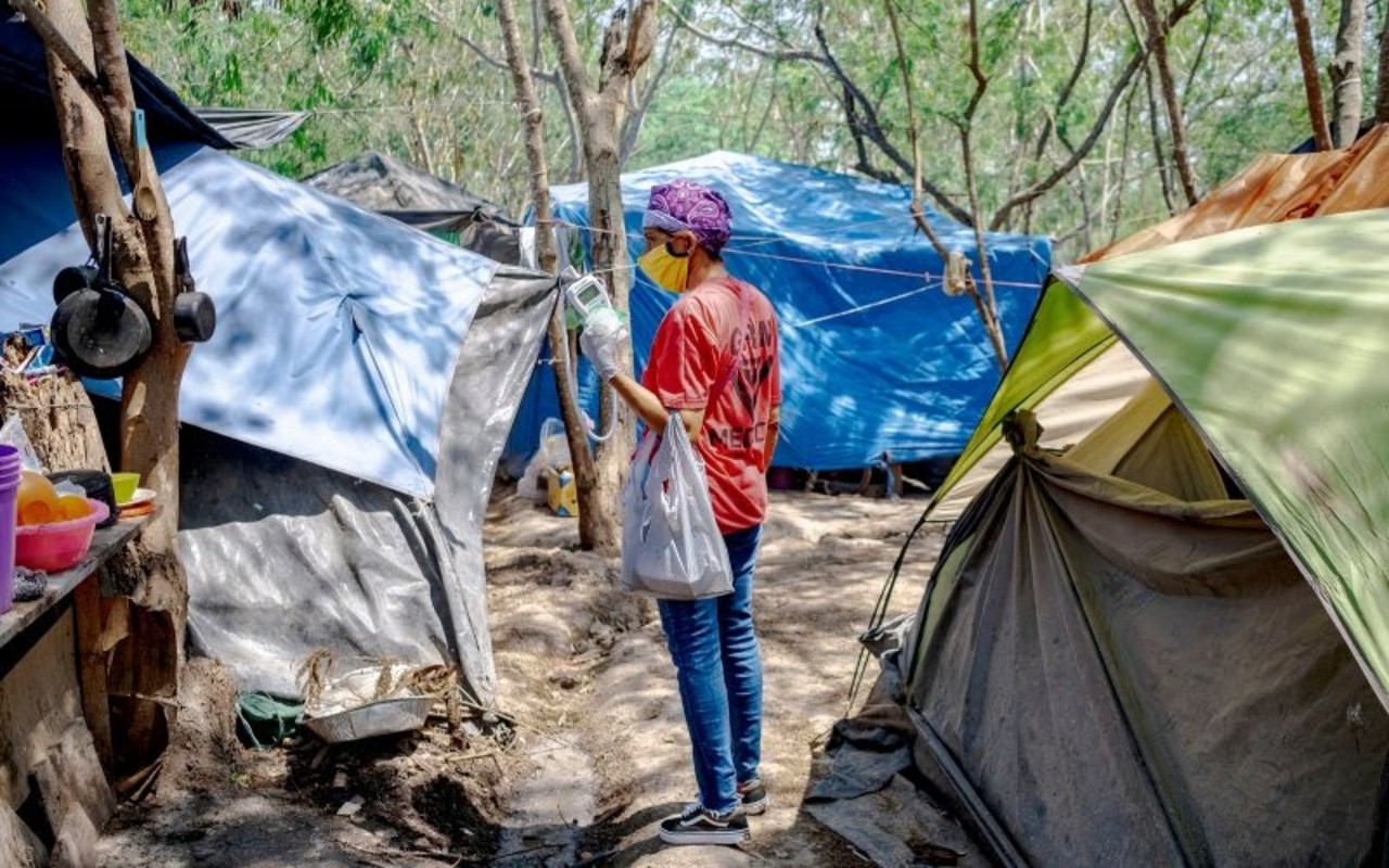 Campamento de migrantes confirma sus primeros casos de Covid-19