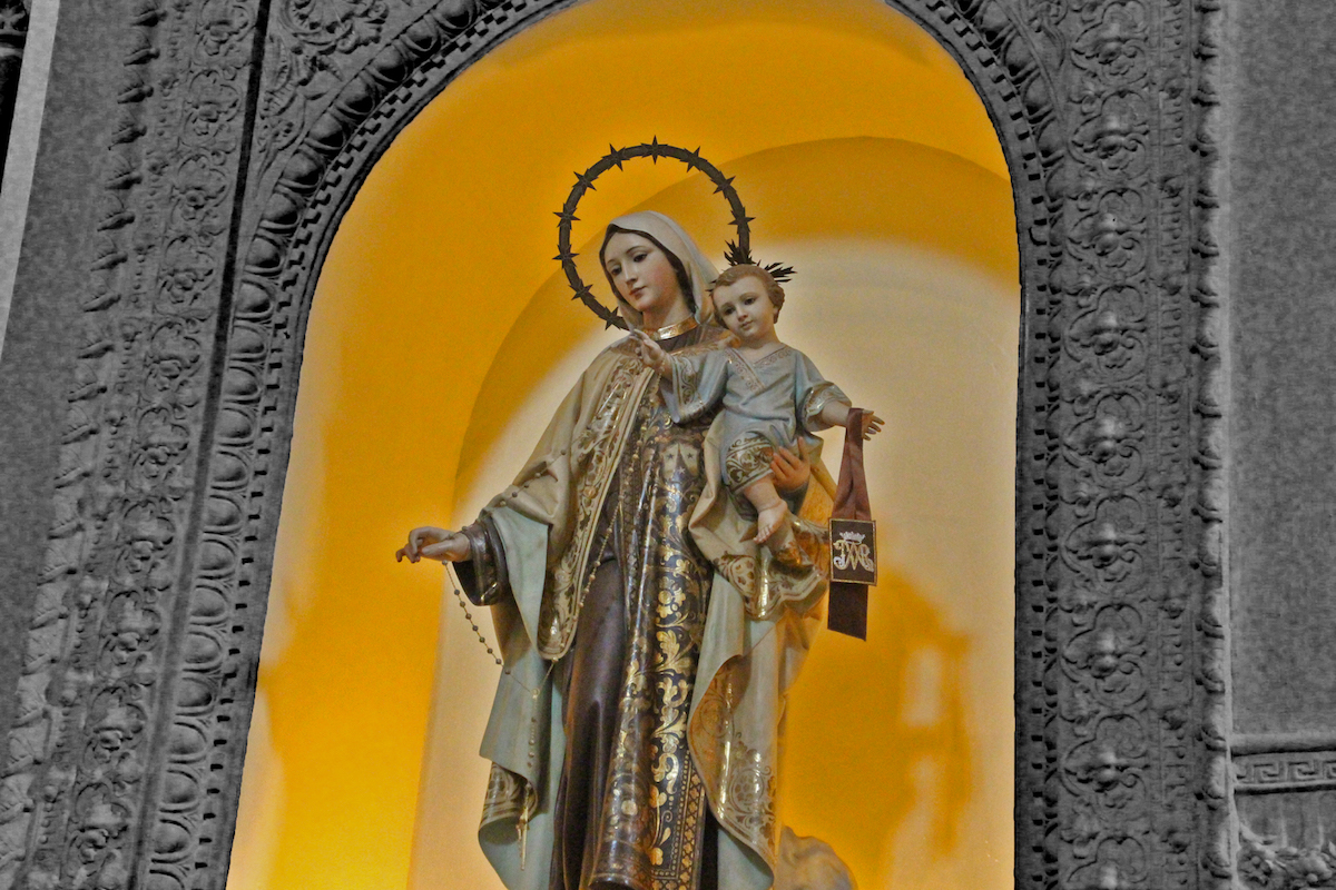 La Virgen del Carmen. Foto: Cathopic