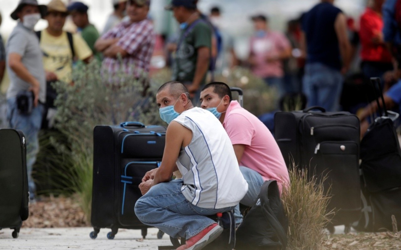Según datos de la OIM, la mayoría de los migrantes de México y Centroamérica se ha visto afectada económicamente debido a la pandemia de coronavirus. Foto: Reuters