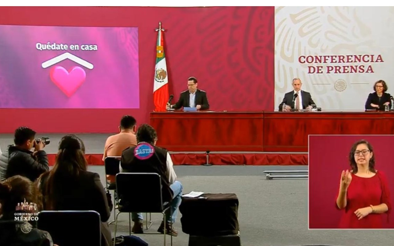 México suma 443 mil 813 contagios y más de 48 mil muertes por coronavirus. | Foto: Captura de pantalla del informe de salud en México.