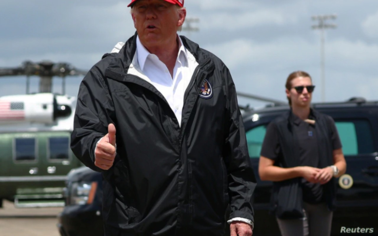 Trump visita Luisiana y Texas para evaluar los daños del huracán Laura