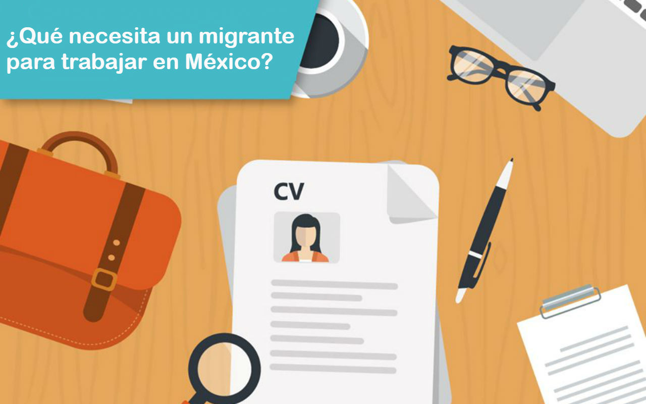 Trabajar en México migrantes
