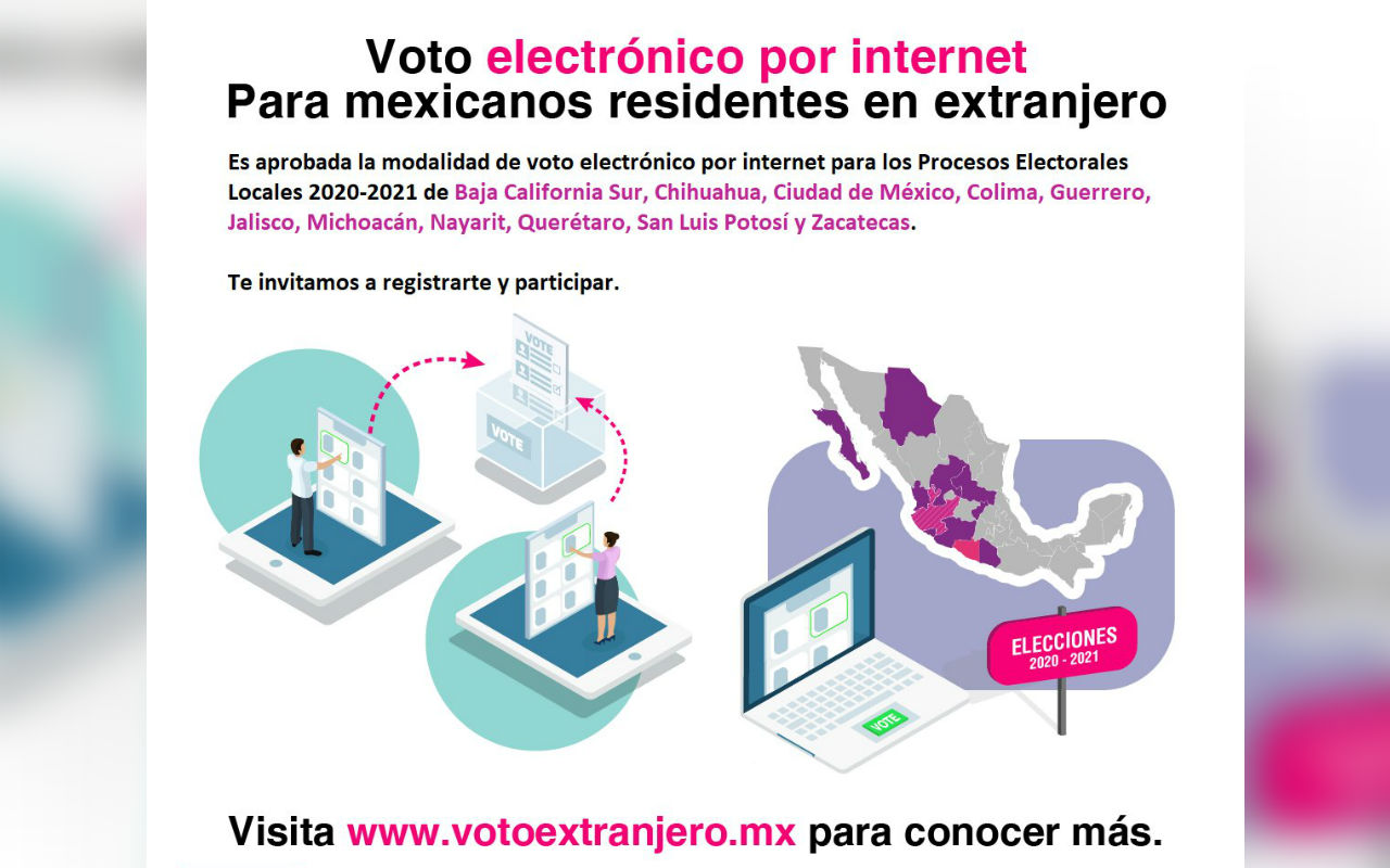 Voto electrónico por internet INE