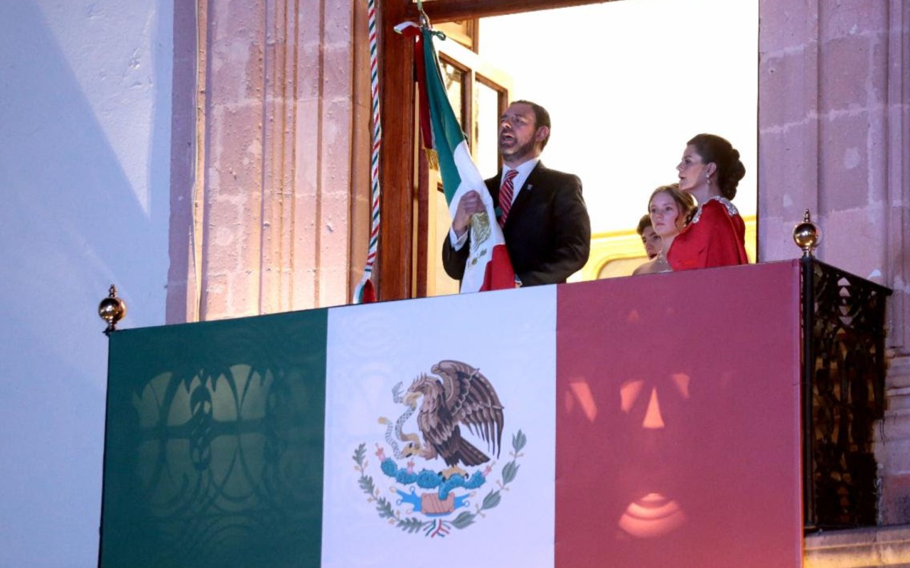 Gobernador de Zacatecas dedica Grito a víctimas del Covid-19