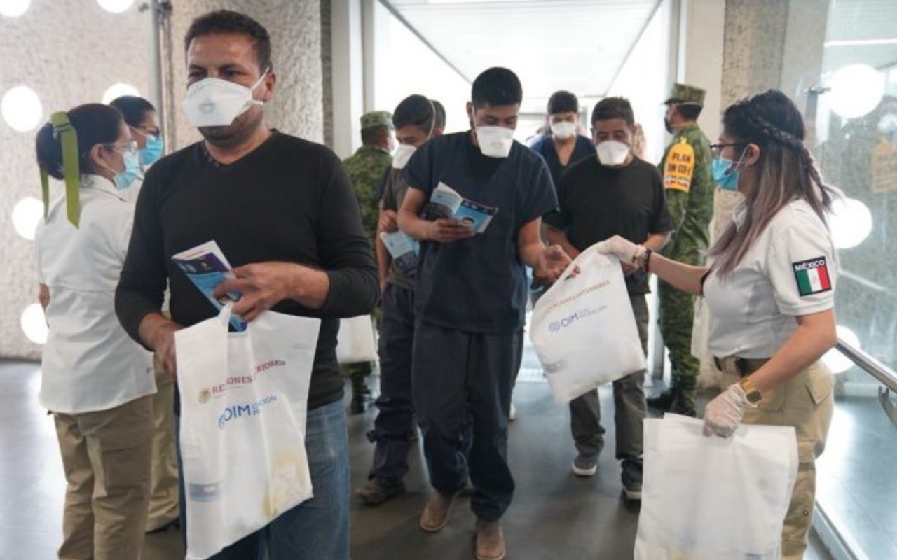 INM distribuirá 3 mil kits de salud a mexicanos repatriados