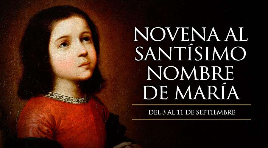 Reza esta novena y prepárate para conmemorar el Santísimo Nombre de María. Imagen: ACI Prensa.