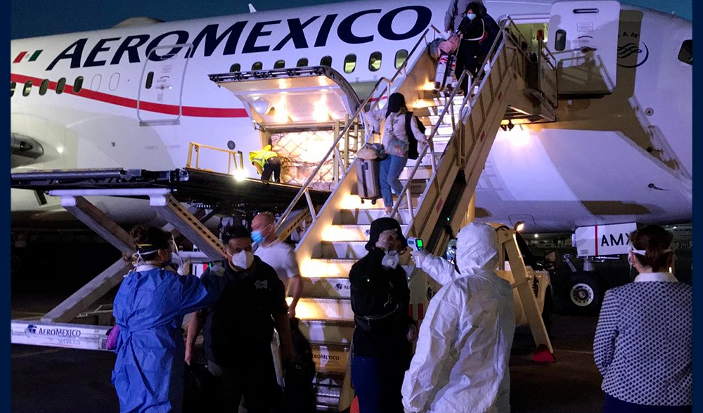 Las aerolíneas han tenido meses muy complicados, porque las personas dejaron de realizar viajes en avión durante la pandemia de coronavirus. Foto| Aeromexico.