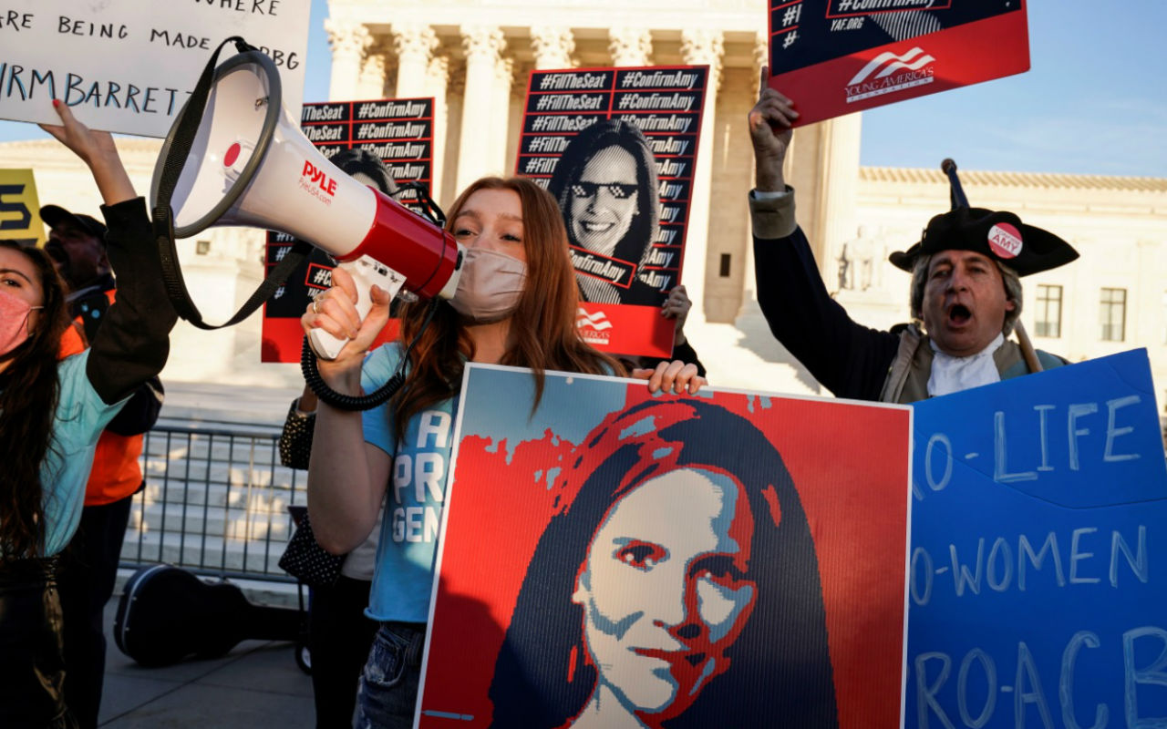 Senado de USA confirma a Amy Barrett como jueza de la Suprema Corte