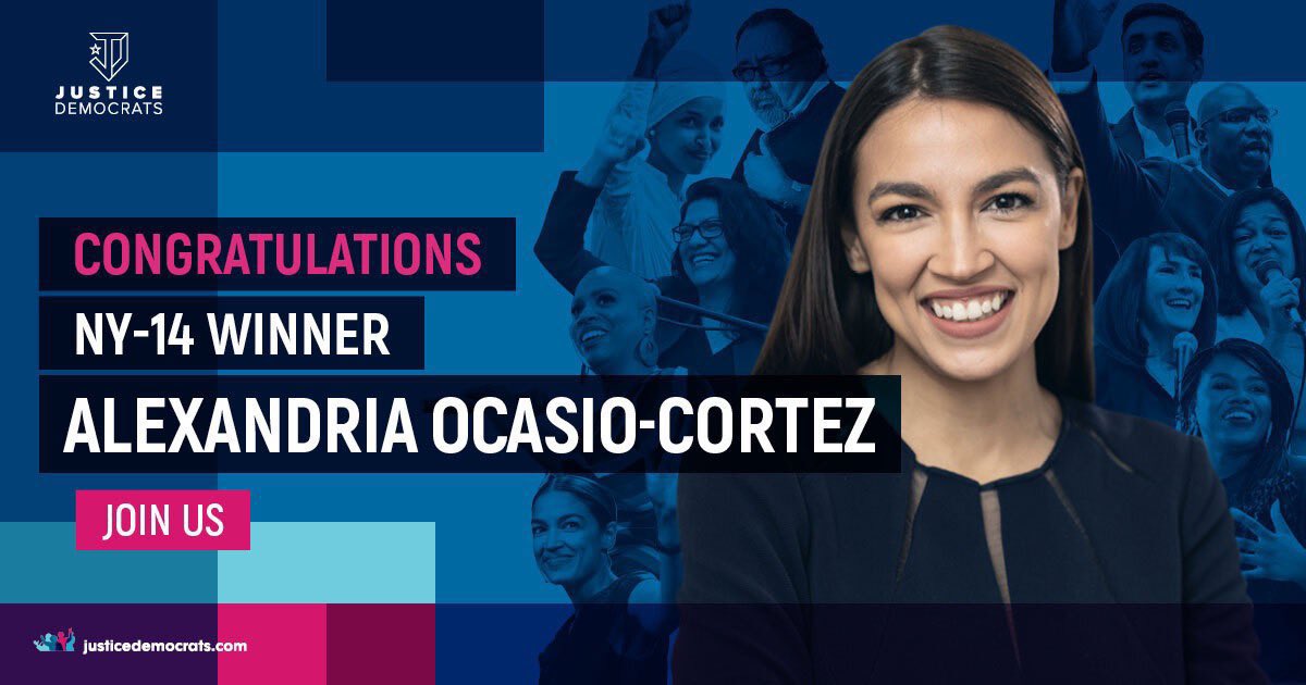 Alexandria Ocasio-Cortez seguirá siendo representante de NY. | Imagen: Twitter de Ilhan Omar.