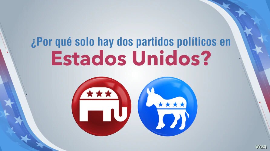 ¿Por qué sólo cuentan dos partidos políticos en USA? | Foto: VOA.