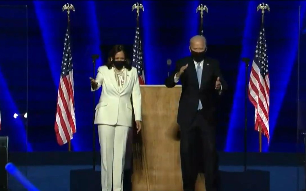 Hablan Joe Biden y Kamala Harris tras ganar elecciones en EEUU