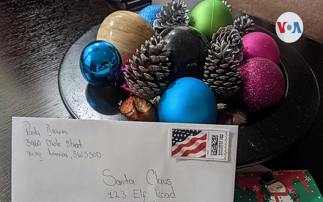 Santa Claus recibirá cartas a través del Servicio Postal de EEUU