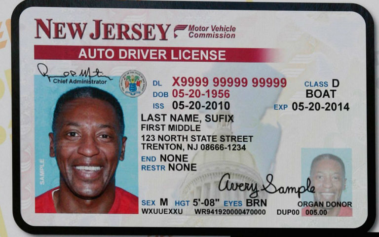 Saca la licencia de conducir para indocumentados en New Jersey