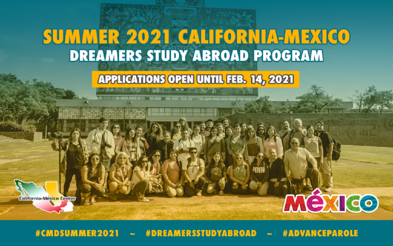 Participa en este programa de estudios para los jóvenes DACA. | Foto: Centro de Estudios de California-México.