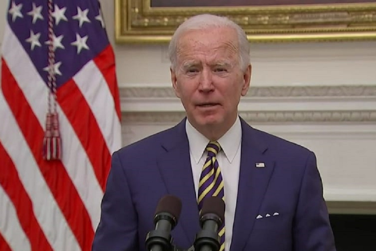 Joe Biden cancela la declaración de emergencia en la frontera entre México y USA. | Foto: Captura de pantalla.