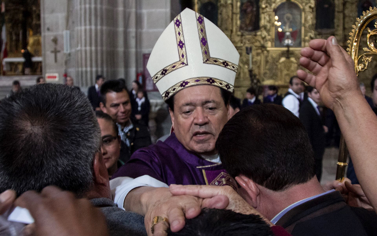 El cardenal Norberto Rivera Carrera. | Foto: Cuartoscuro.