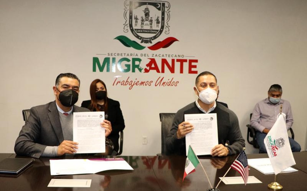 Sezami y Prodecon firman convenio para asesoría a migrantes en temas fiscales, importaciones e inversiones. | Foto: Cortesía.