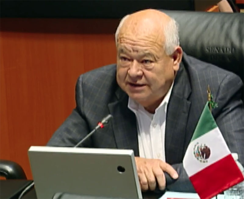 Victor Manuel Castro Cosío. | Foto: Senado de México.