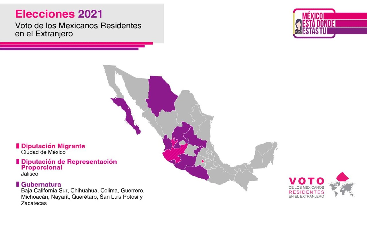 Fechas clave en el voto extranjero INE México