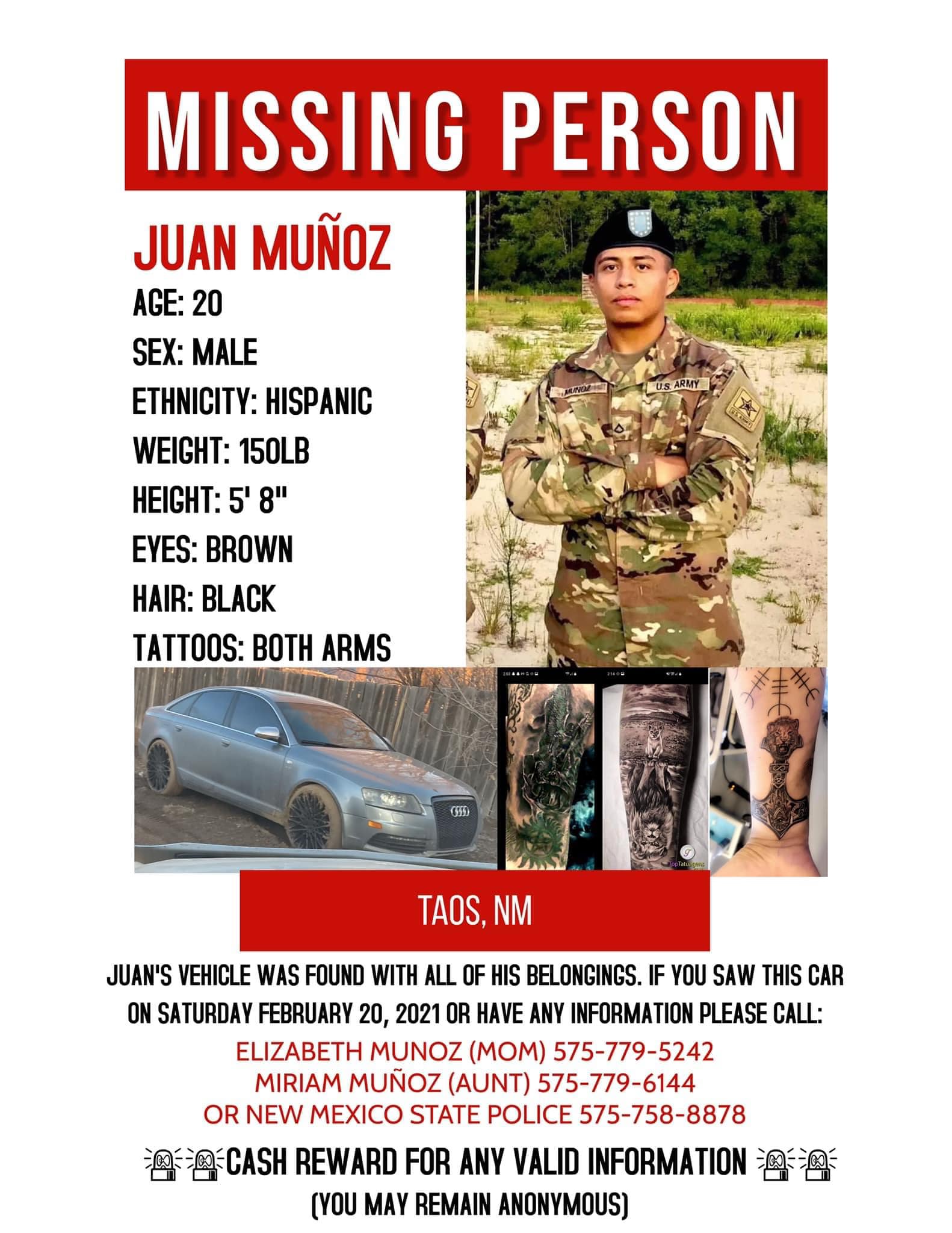 Imagen: Facebook Help Find Juan Muñoz