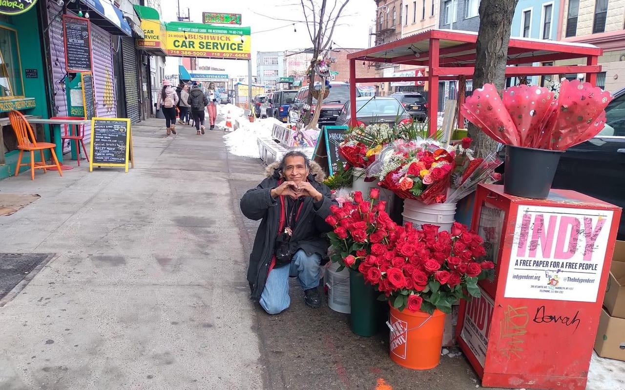 Francisco Ramírez en "El Caracol Bushwick". New York.