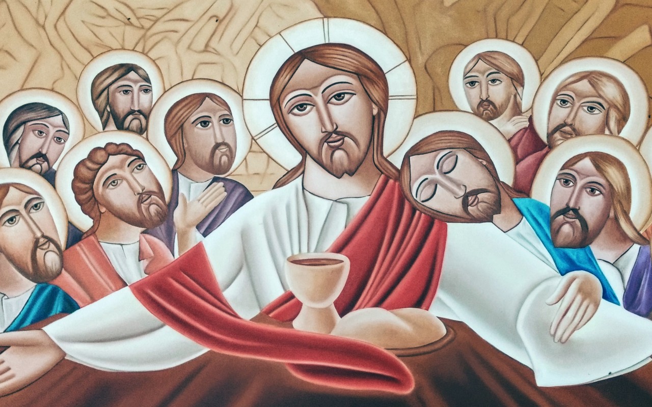Jesús y sus Apóstoles. | Foto: Cathopic