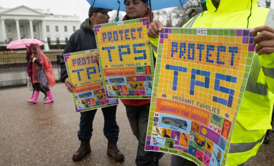 El gobierno de USA anunció el TPS para los venezolanos en marzo de este año. | Foto: AFP / Voz de América.
