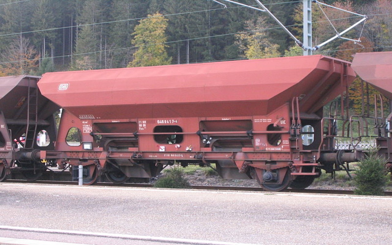 Foto: Ejemplo Tolva en tren. Wikipedia