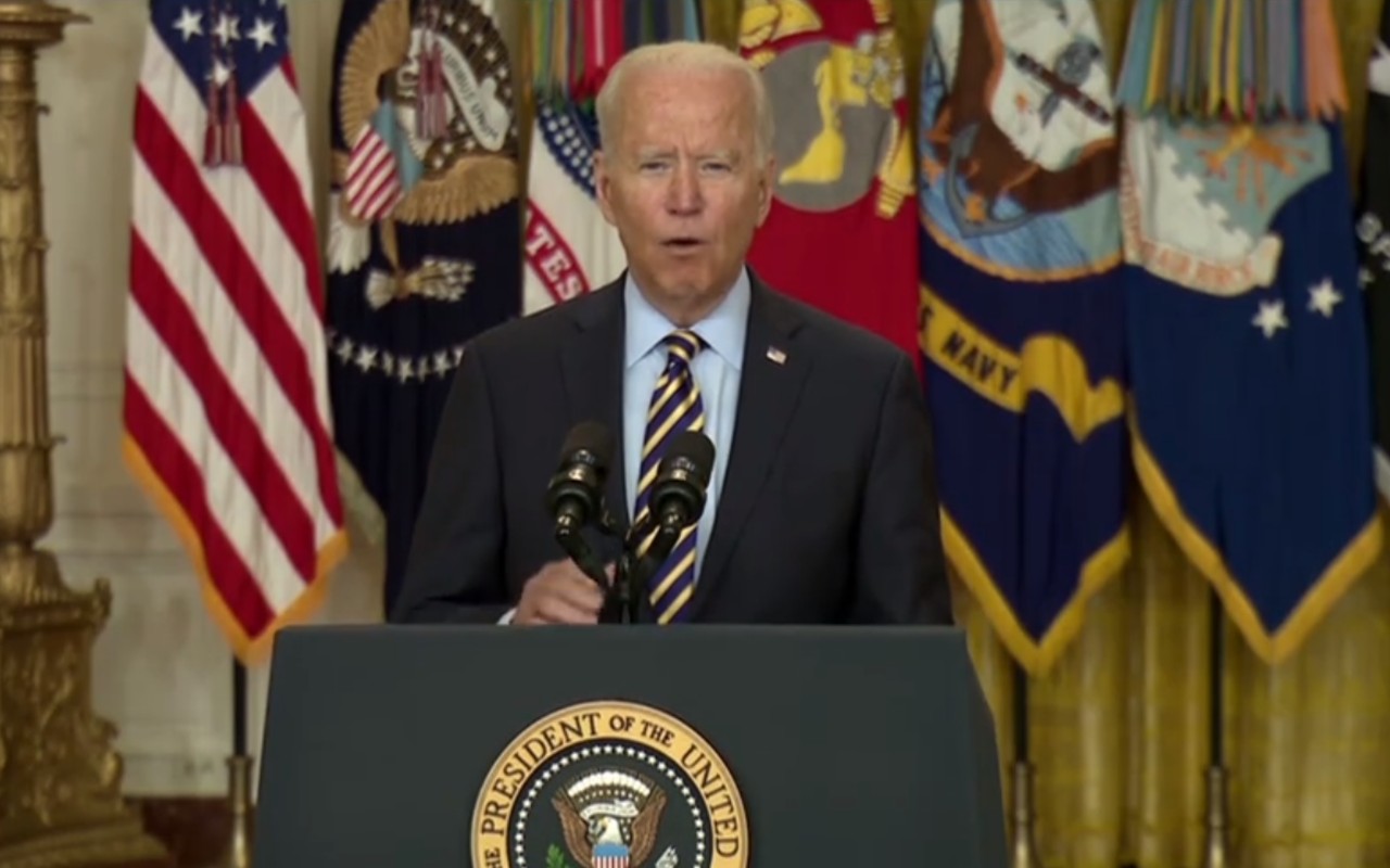 Biden dijo que no enviará a la guerra a otra generación de estadounidenses sin una expectativa razonable de lograr un resultado diferente | Foto: Especial