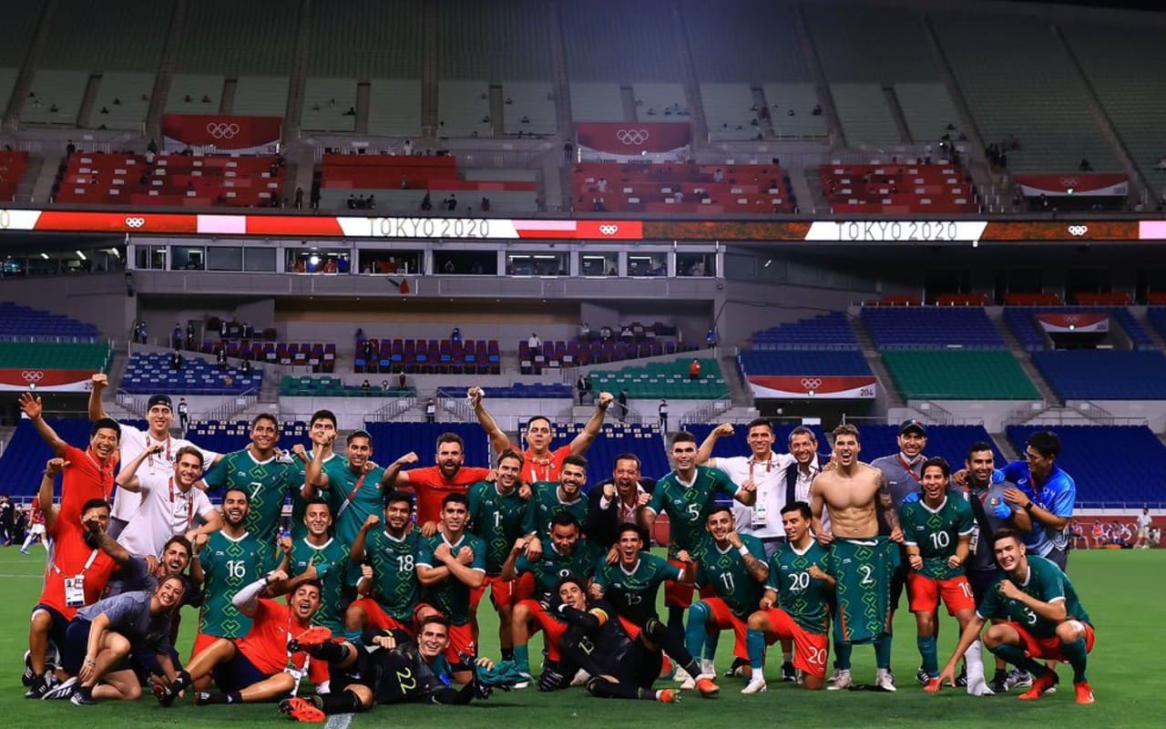 ¡Sí se pudo! El Tri gana la cuarta medalla de bronce para México en Tokio 2020. | Foto: Twitter de Sebastián Jurado.