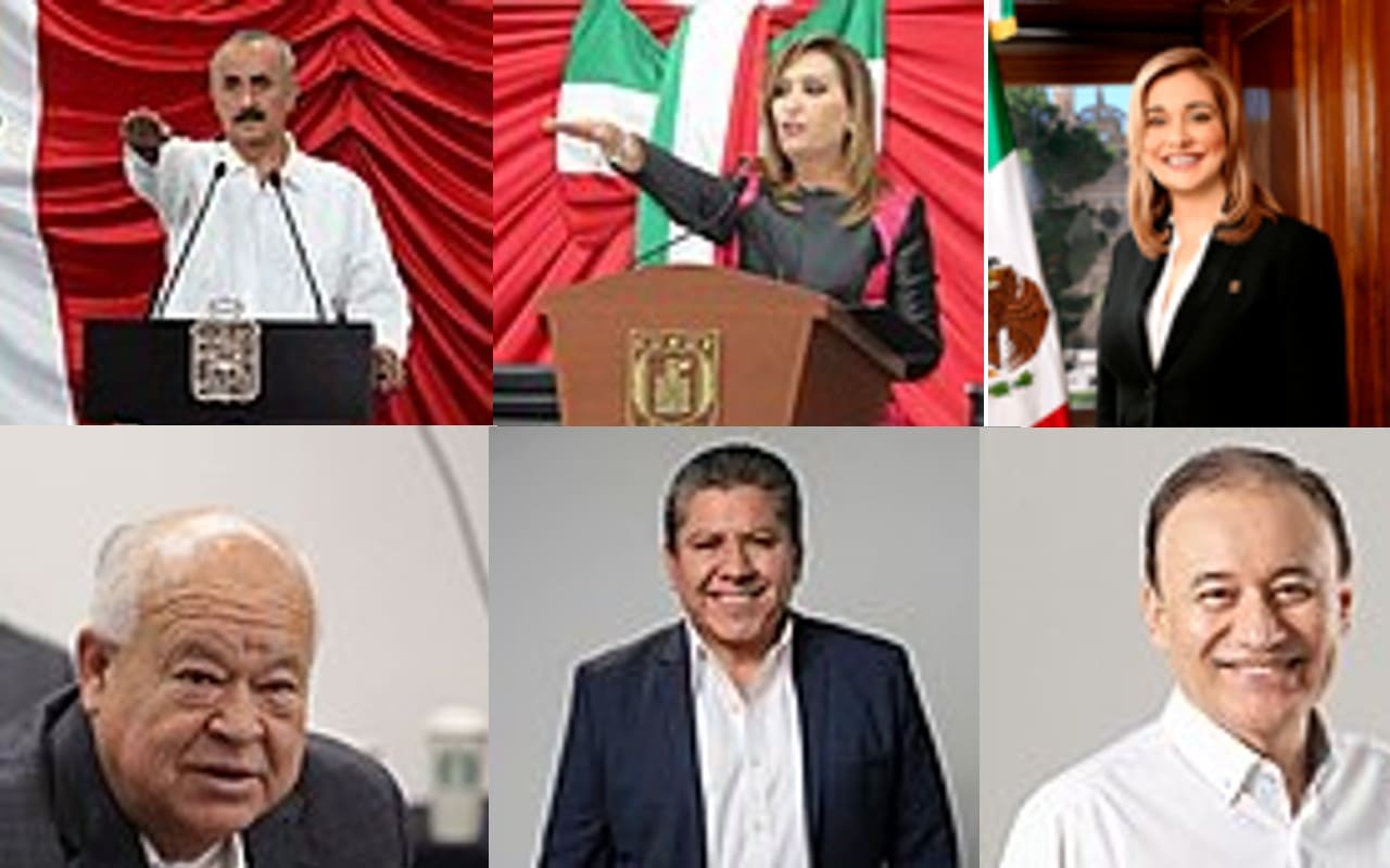 Estos son los nuevos gobernadores de México que tomaron posesión. | Foto: Especial.