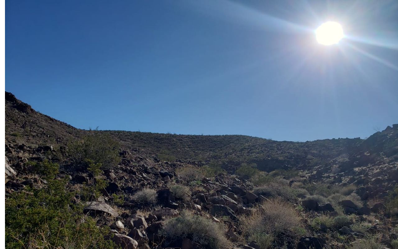 El desierto puede alcanzar temperaturas de 100 grados centígrados | Foto: Armadillo Búsqueda y Rescate