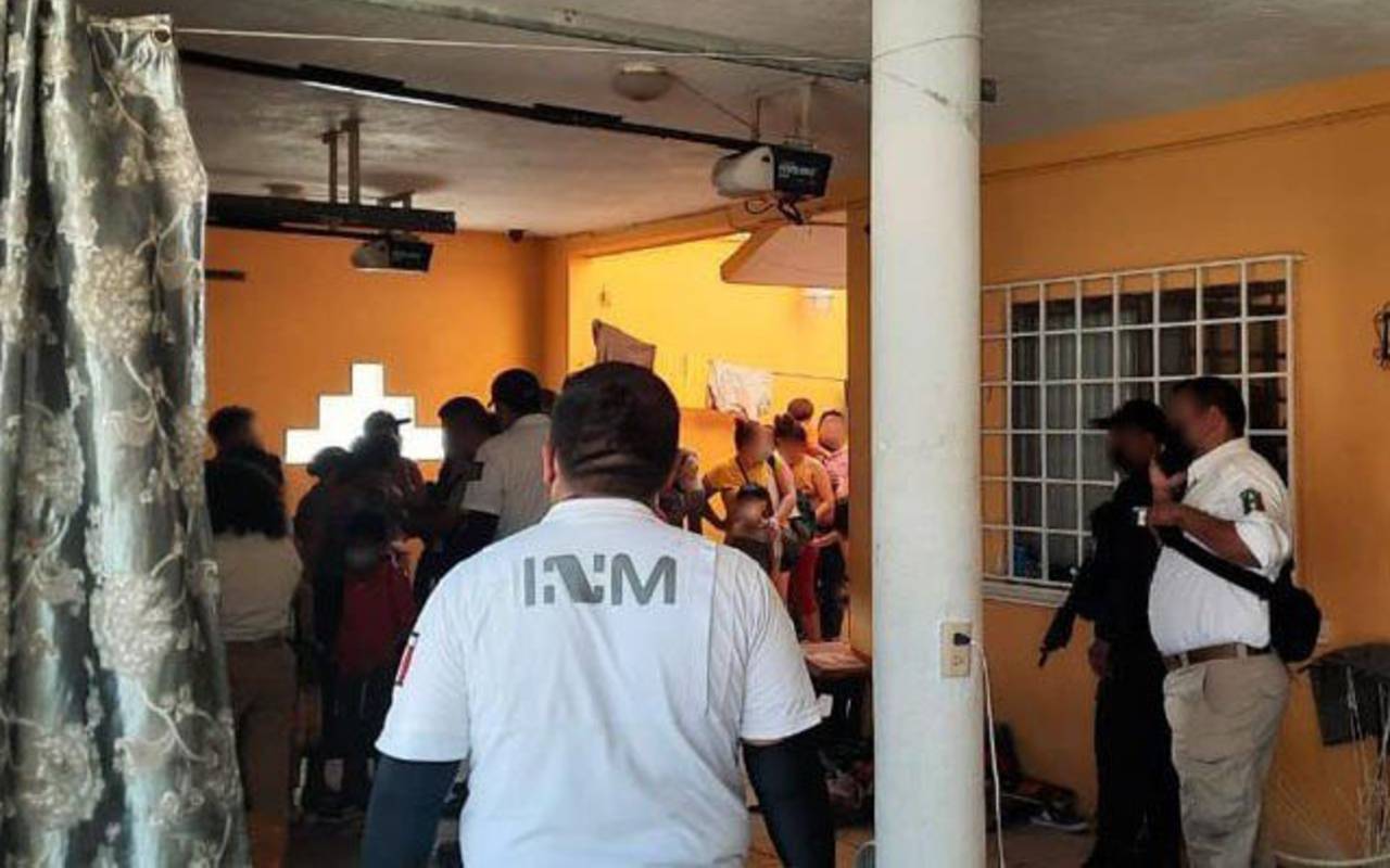 En sus comunicados, el INM asegura que rescata a los migrantes de situaciones insalubres y del hacinamiento | Foto: @INM