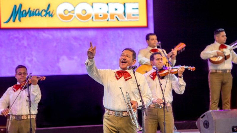 El mariachi Cobre es parte de las celebraciones del Mes de la Herencia Hispana en Walt Disney World. | Foto: Walt Disney World.