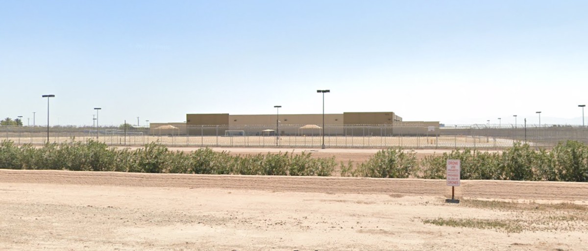 Centro de Detención Regional Imperial en Calexico, California. | Foto: Google Maps.