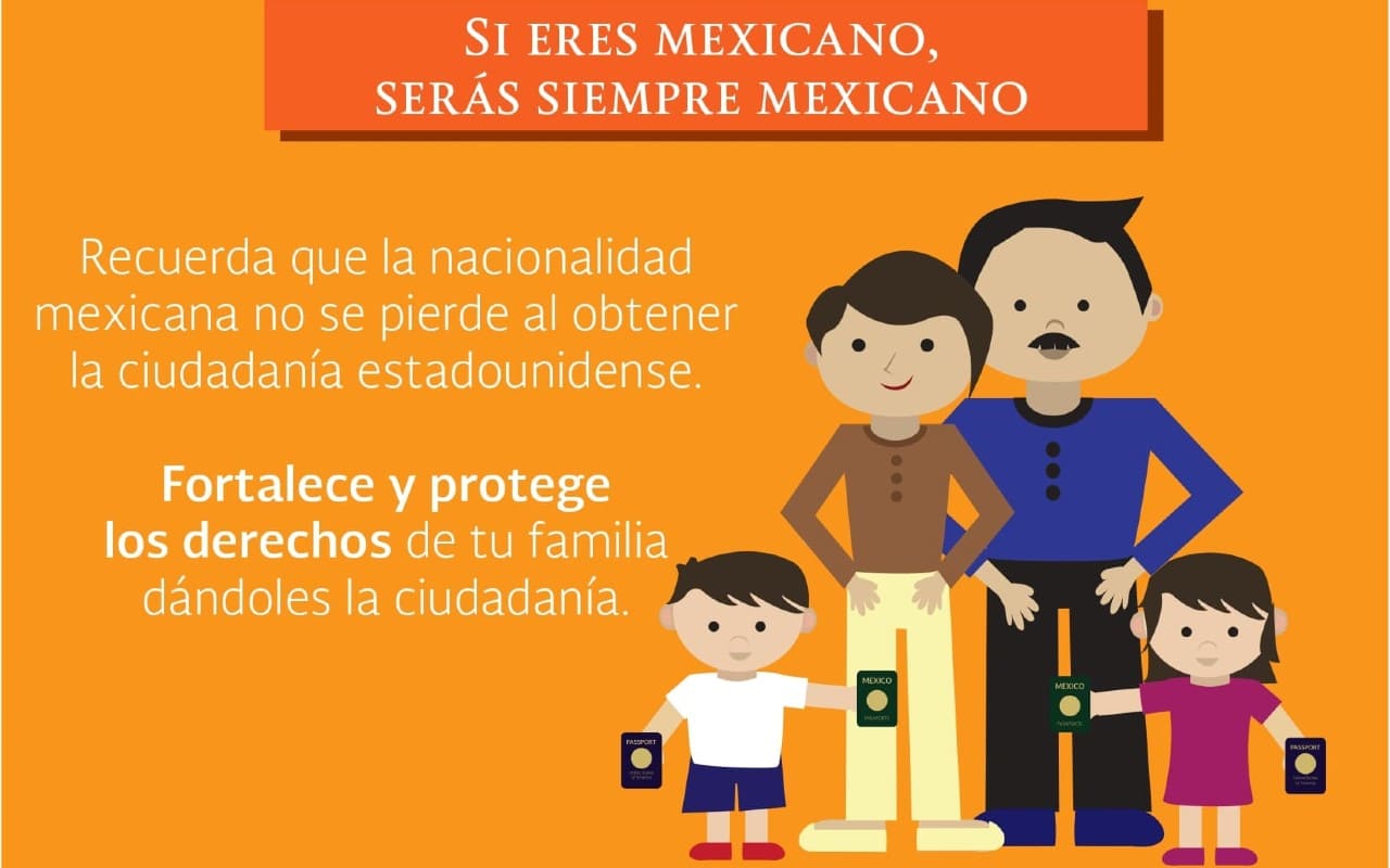 La doble nacionalidad es un beneficio que dará más oportunidades a tus hijos. | Imagen: Cortesía de la Secretaría de Relaciones Exteriores.