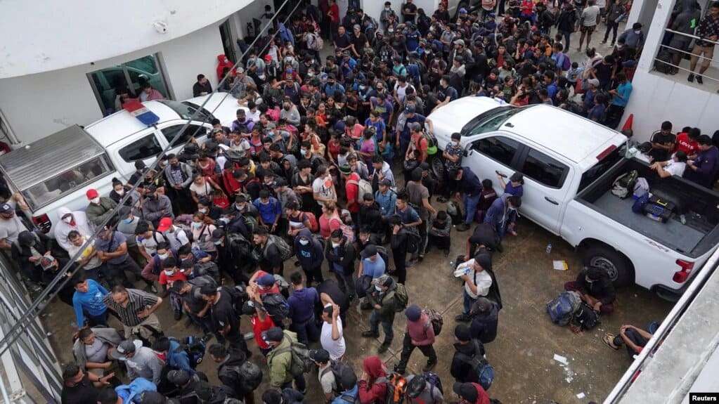 El número de migrantes secuestrados y traficados en México no para de crecer. | Foto: VOA/Reuters.