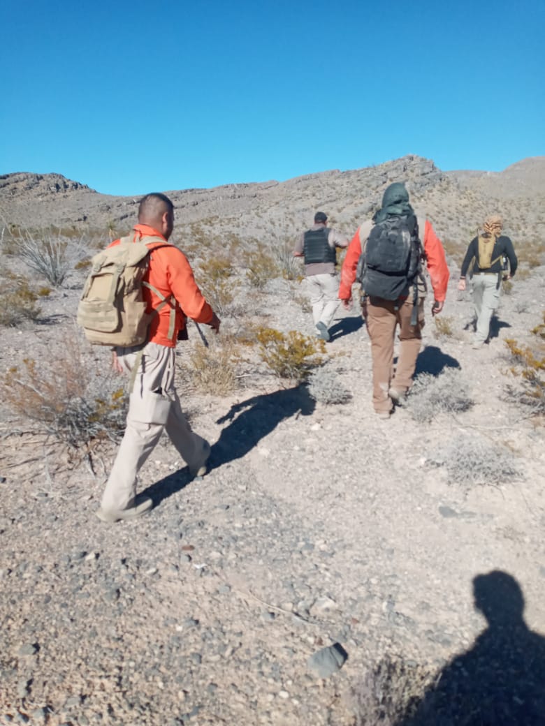 El Grupo Beta y elementos del Ejército Nacional durante la búsqueda del joven Omar. | Foto: Cortesía.