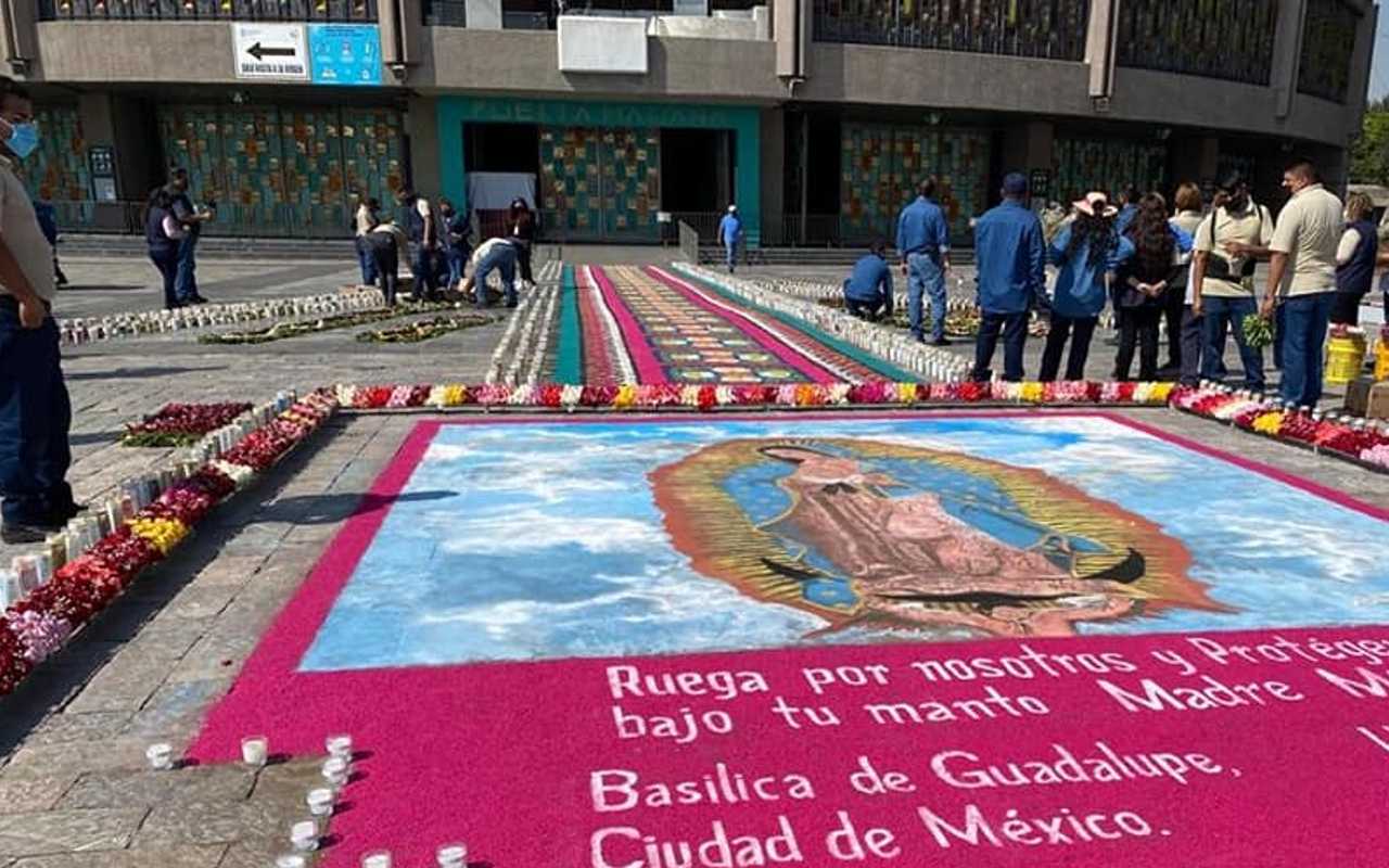 Instalan módulos de salud para atender a peregrinos en la Basílica de Guadalupe. | Foto: Facebook de la Basílica de Guadalupe.