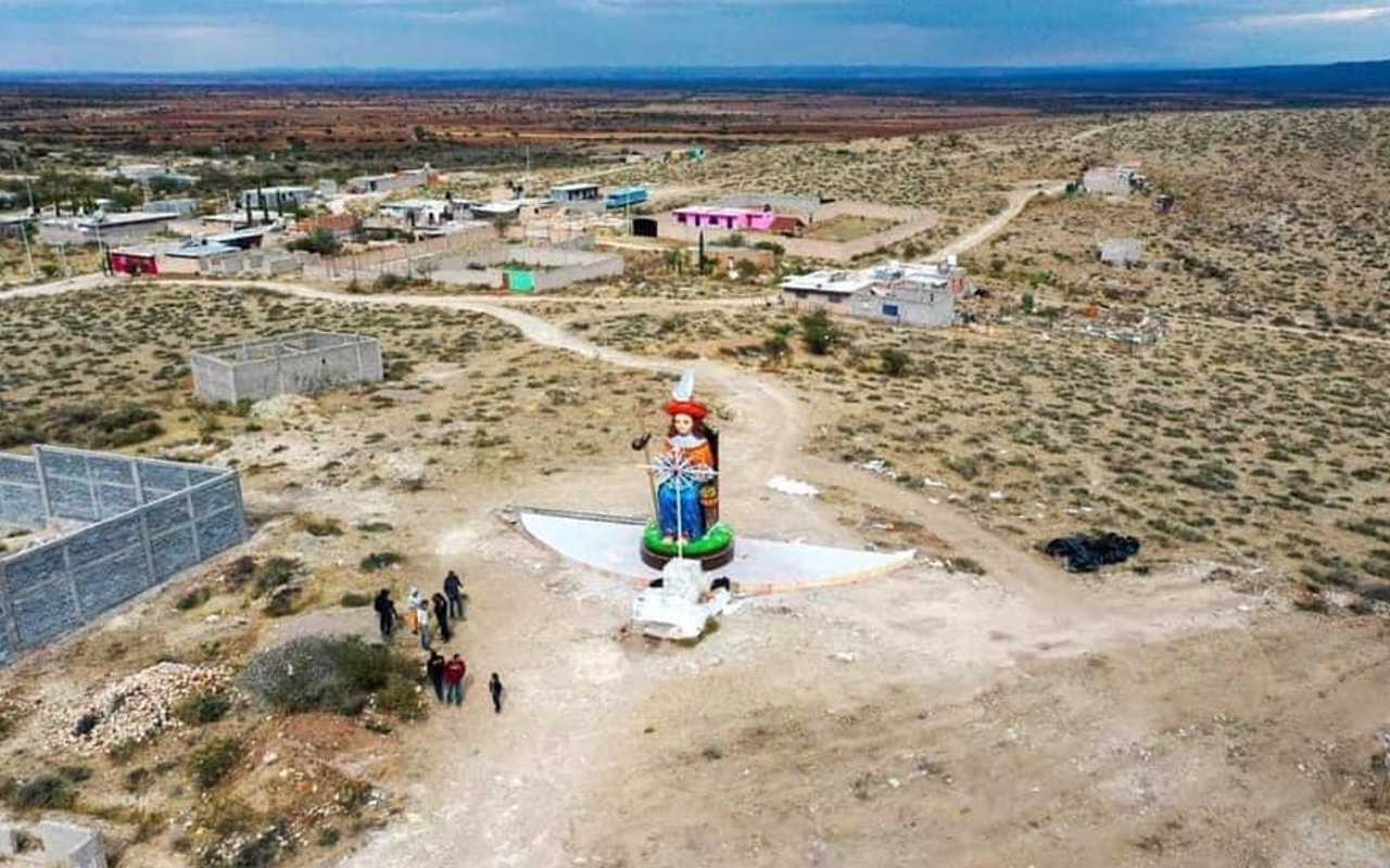 Llega el Santo Niño de Atocha más grande a Fresnillo, Zacatecas. | Foto: Cortesía de la Secretaría de Turismo de Zacatecas / Paco Elizondo.