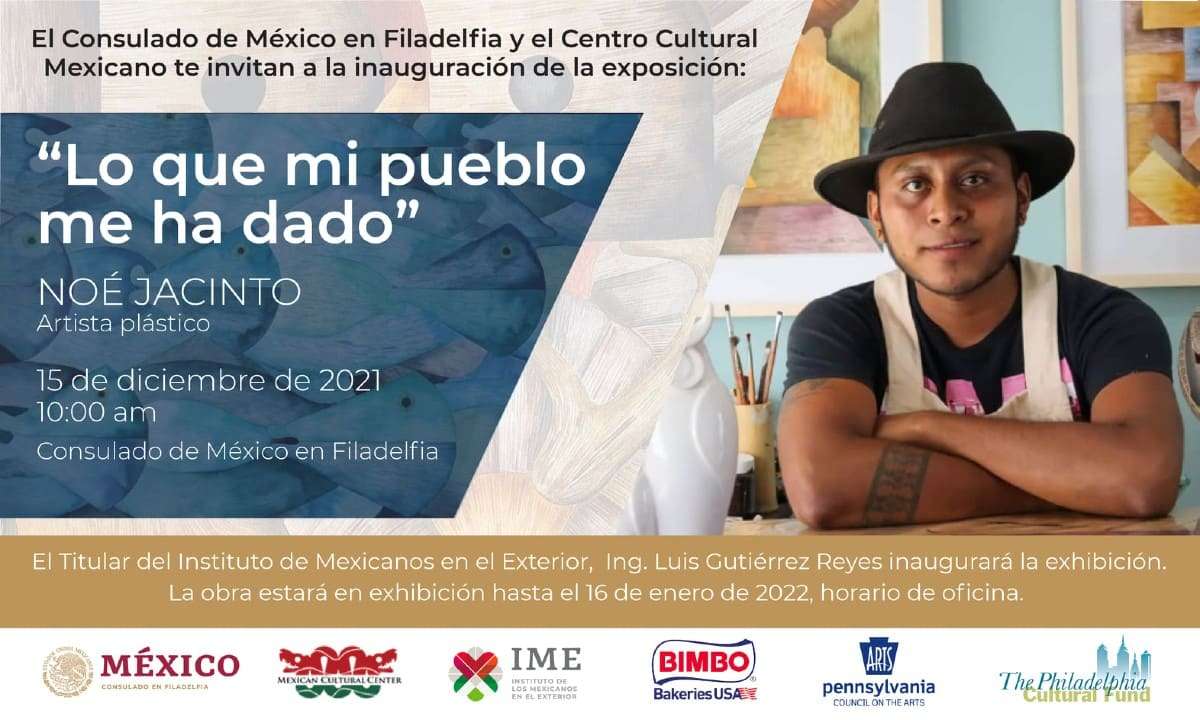 La exposición se llevará a cabo en el Consulado mexicano en Filadelfia a partir del 15 de diciembre. | Foto: Consulado de México en Filadelfia.