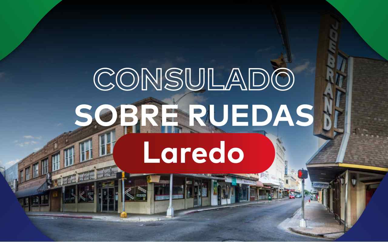 Para acudir al consulado móvil en Laredo deberás tramitar una cita en Mexitel
