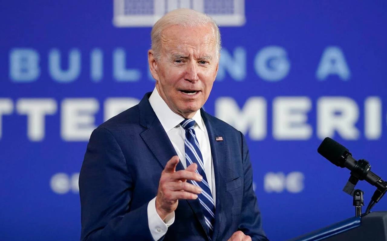 El presidente Joe Biden en la Universidad Estatal Técnica y Agrícola de Carolina del Norte | Foto: AP / Voz de América