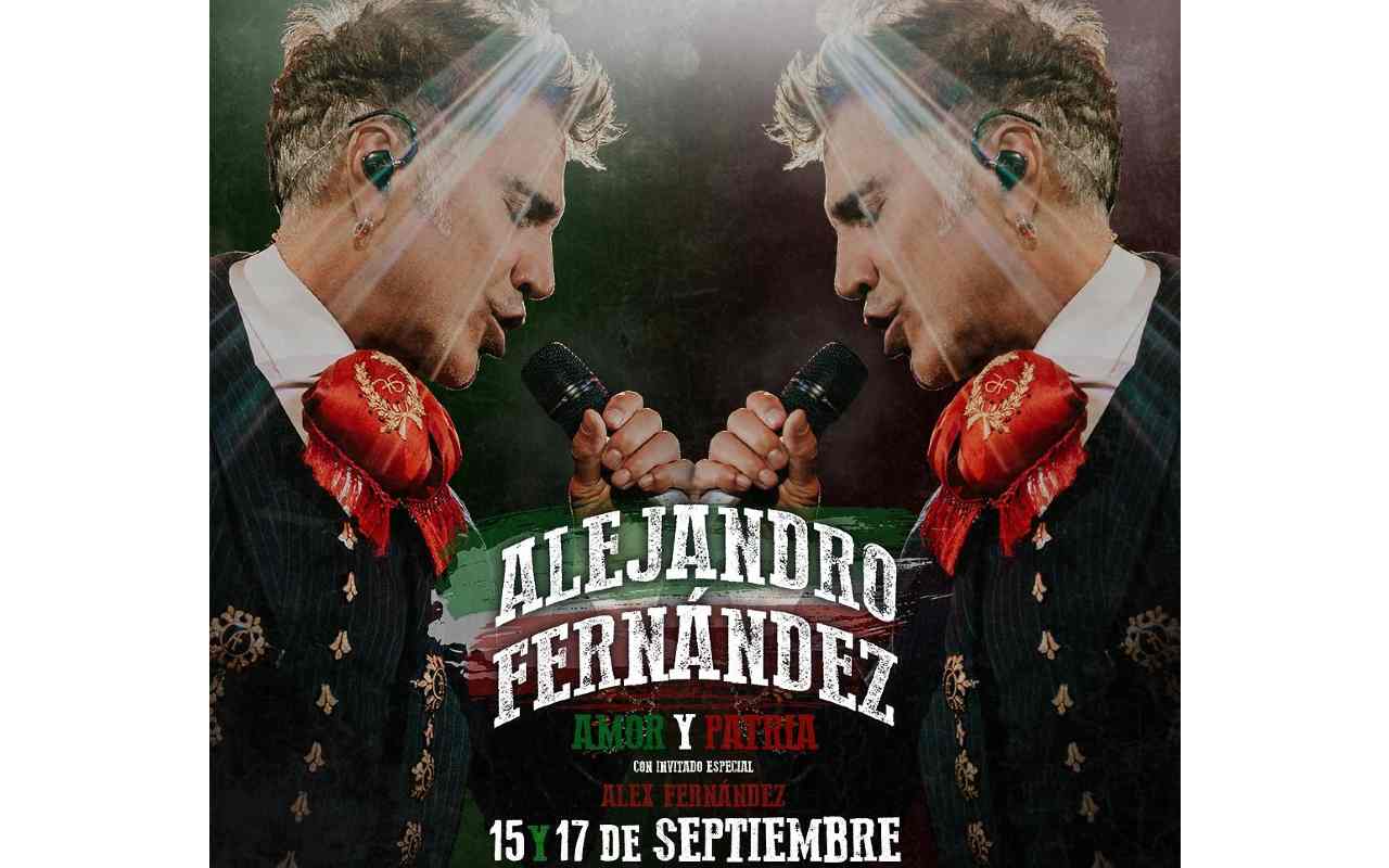 Alejandro Fernández ofrecerá una serie de conciertos en Las Vegas, Nevada, en Estados Unidos. | Foto: Facebook oficial de Alejandro Fernández.