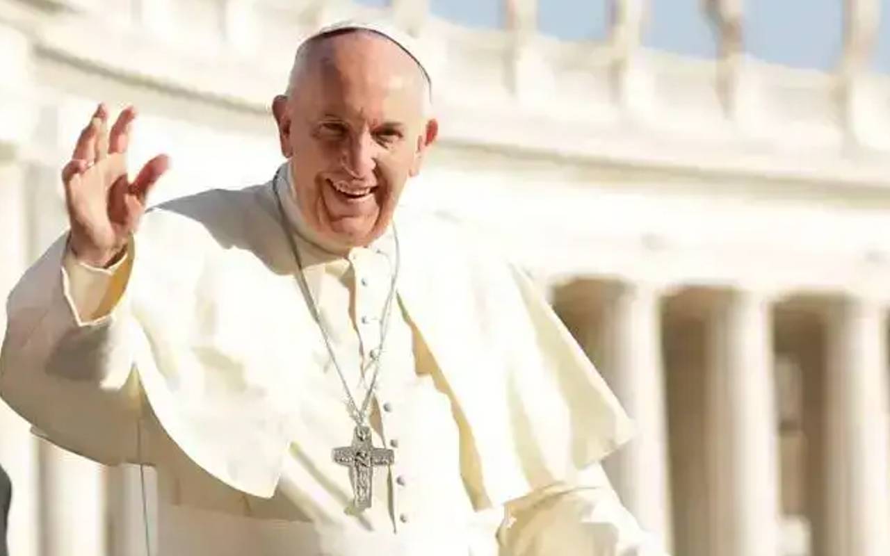 El Papa Francisco habló sobre dar un mejor trato para las suegras. | Foto: Daniel Ibáñez / ACI Prensa.