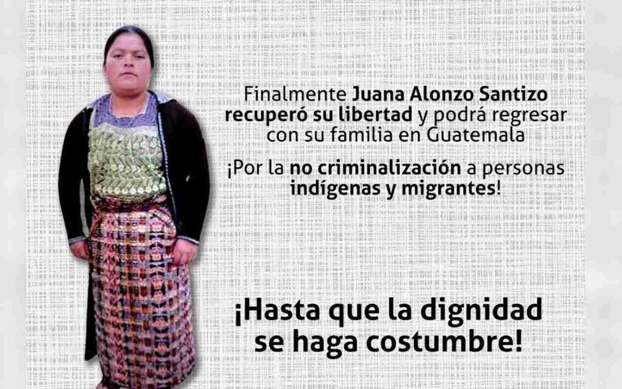 Juana Alonzo no hablaba cuando fue detenida y no supo el motivo por el que fue encarcelada. | Foto: Programa de Asuntos Migratorios de la IBERO