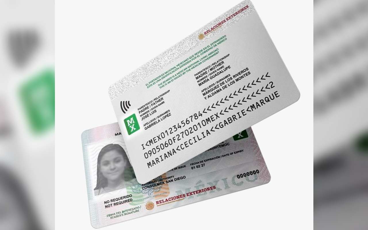La nueva matrícula consular tendrá un chip con información del usuario que sólo las personas autorizadas podrán revisar |Foto: Secretaría de Relaciones Exteriores